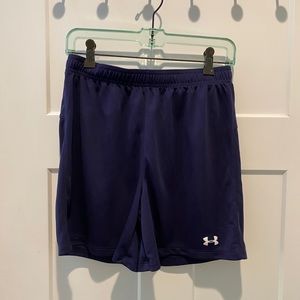 Navy Blue Under Armour Short Size SM